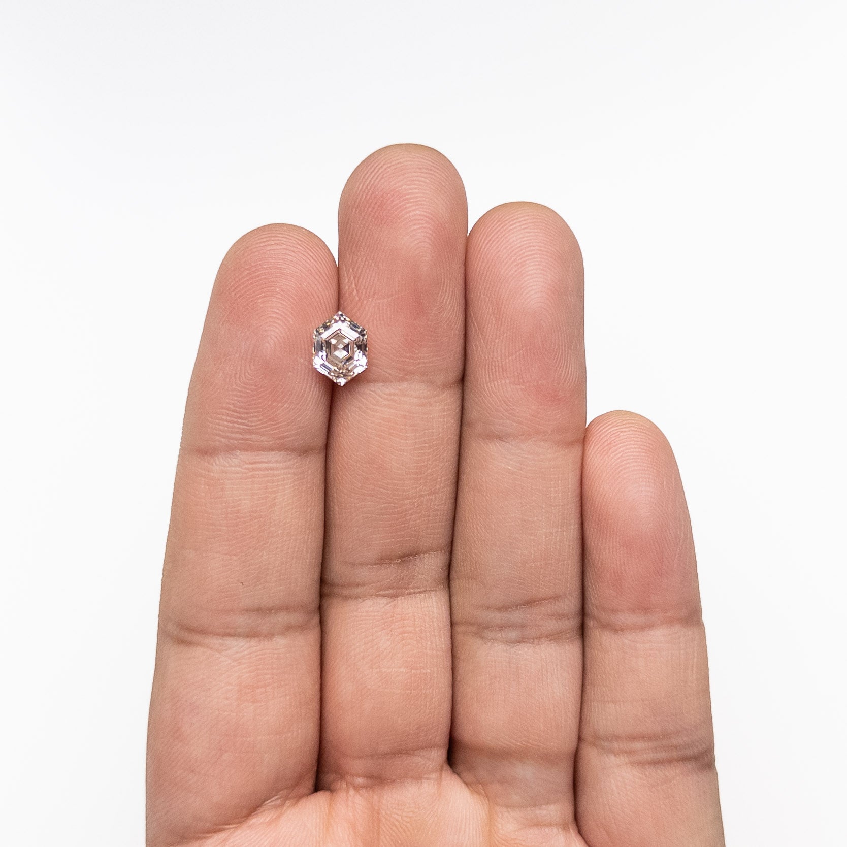 1.60ct 8.52x6.21x4.33mm VS1 M Hexagon Step Cut 🇨🇦 26831-01