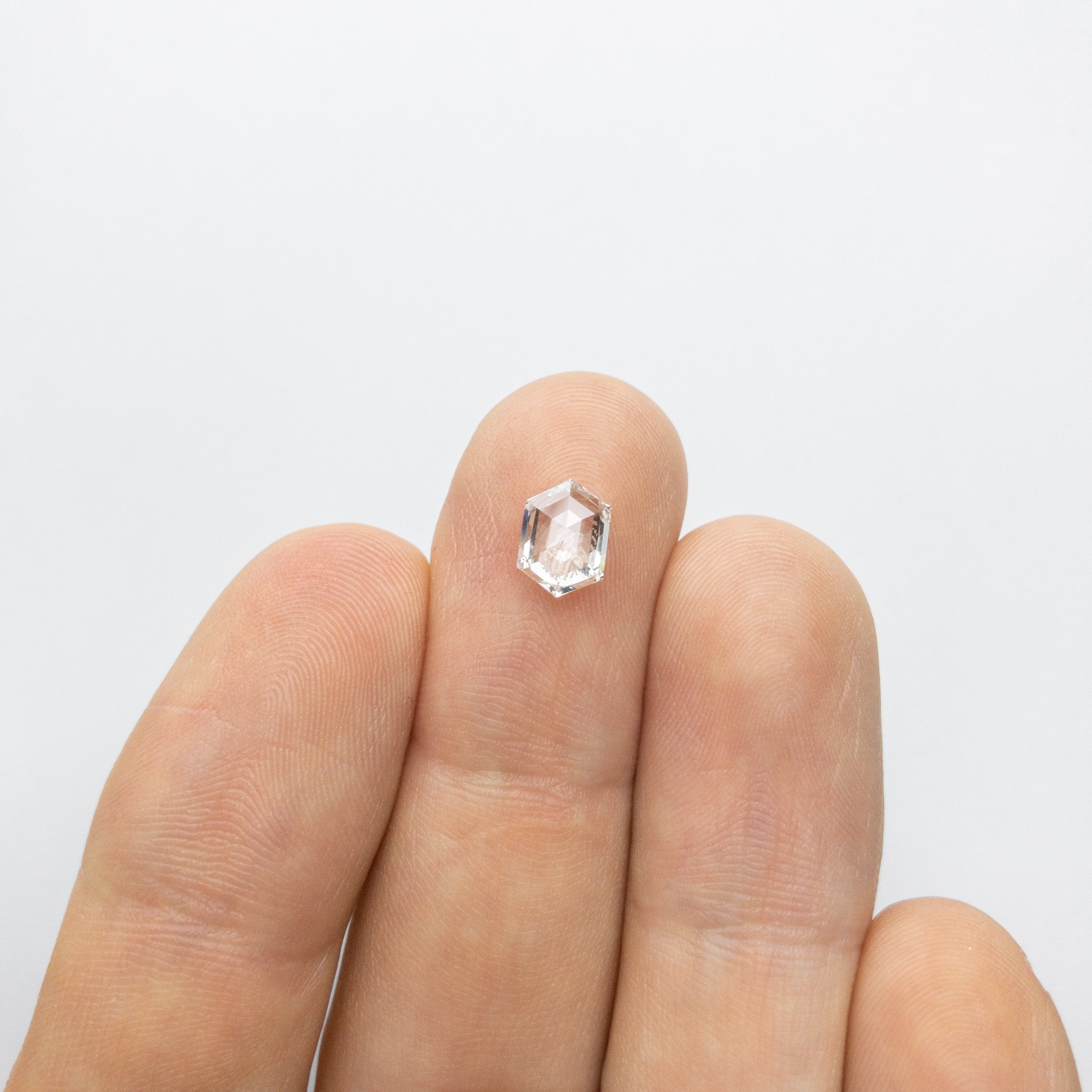 1.13ct 7.79x5.65x2.69mm SI1 I Hexagon Rosecut 18035-01 hold D2177 - Misfit Diamonds