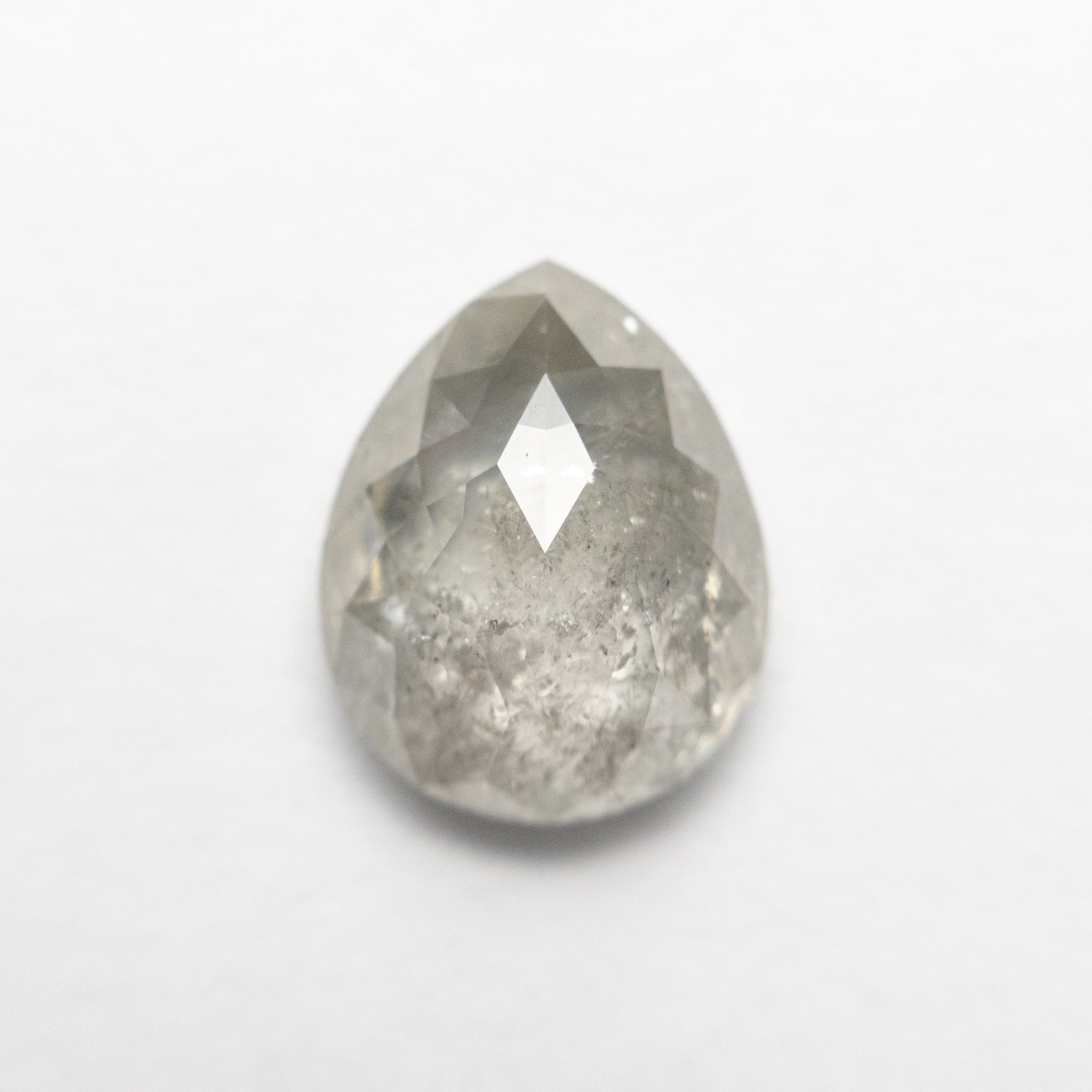 2.86ct 10.484x8.42x4.18mm Pear Rosecut 19606-23