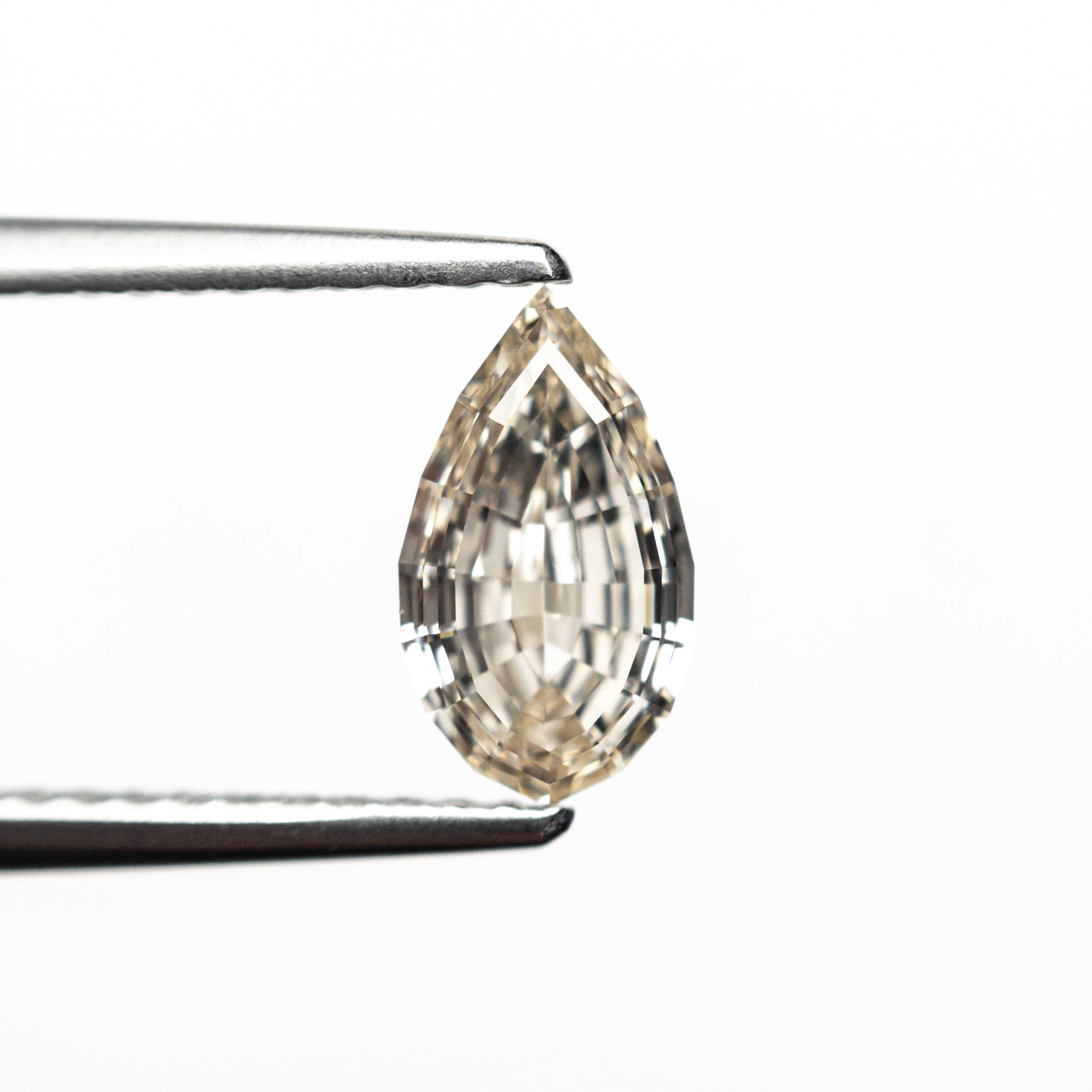 1.12ct 8.54x4.85x3.40mm GIA SI1 S-T Geo Pear Step Cut 🇿🇦 26113-01