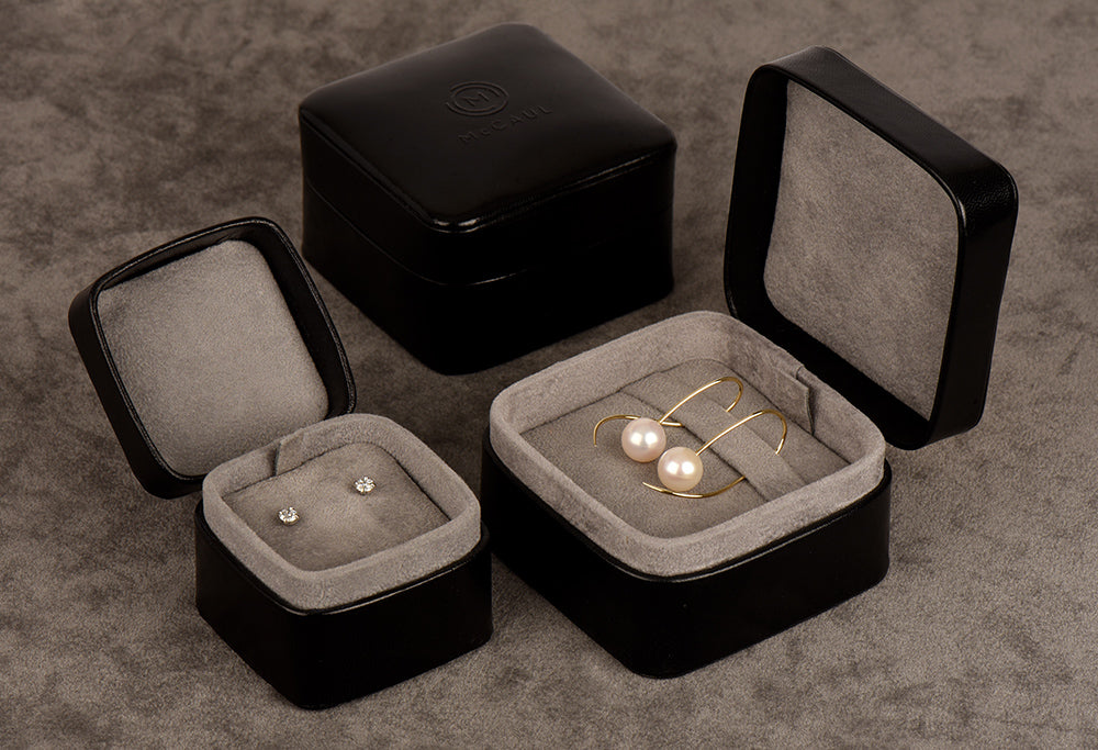 18ct gold diamond set studs