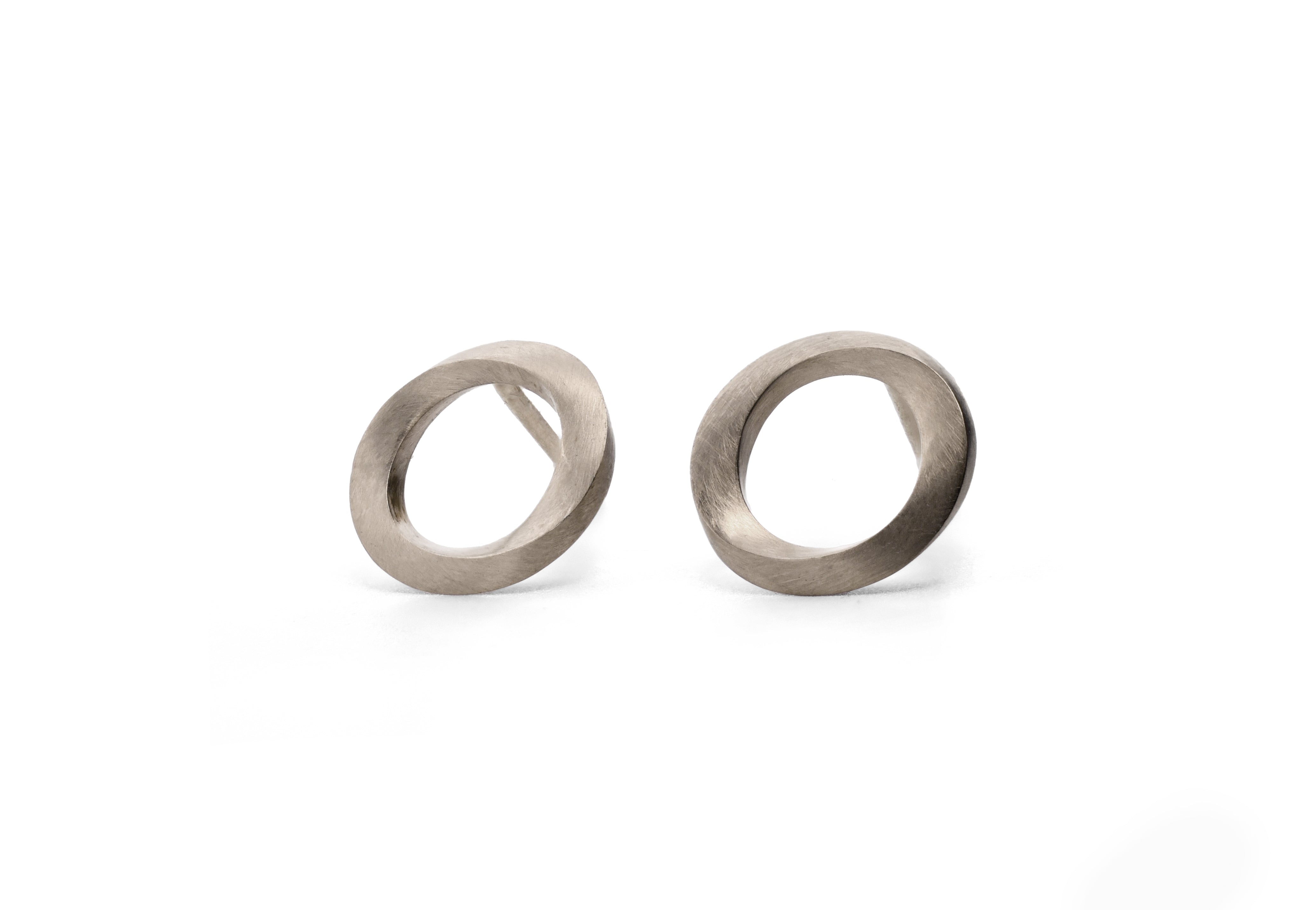 Mobius Stud Earrings