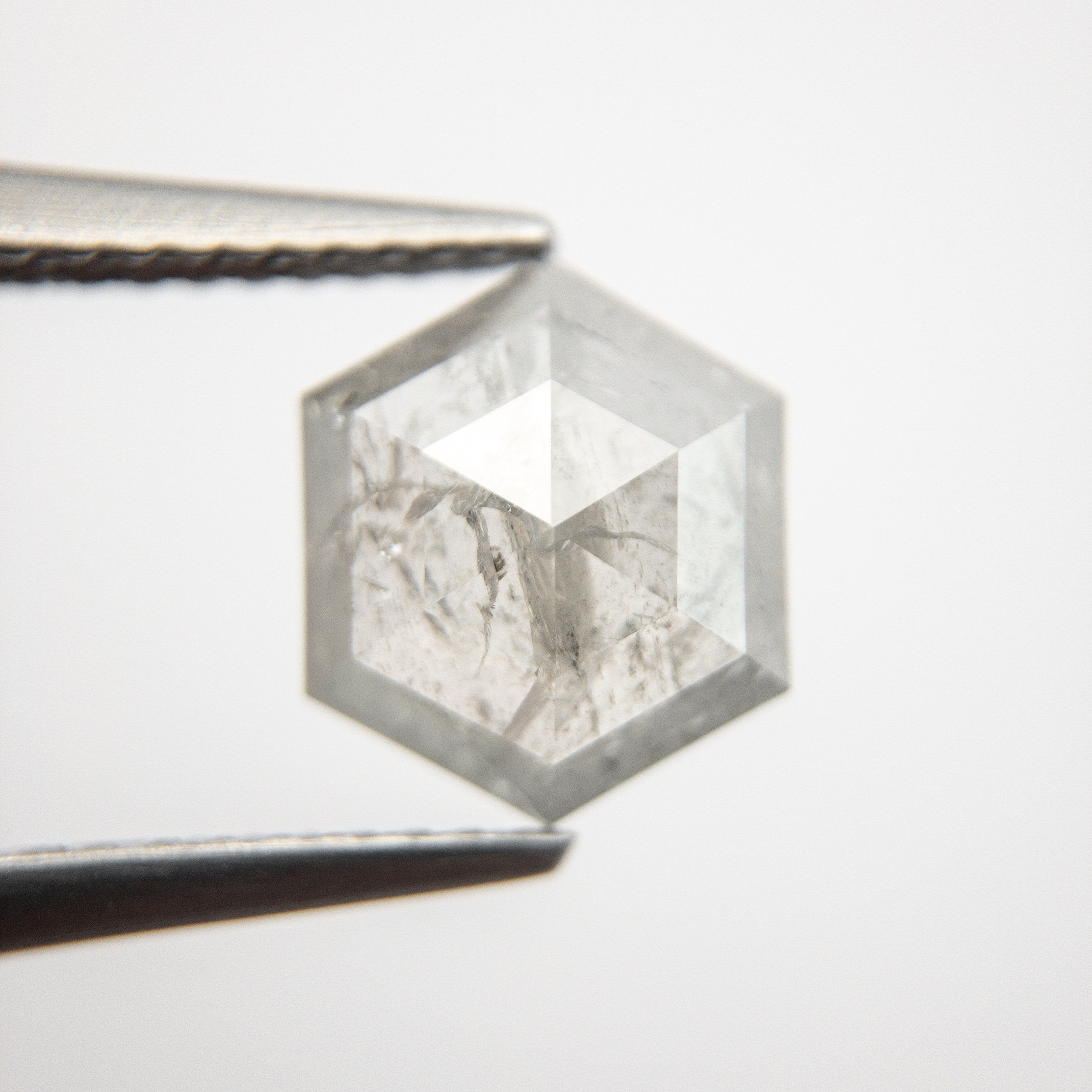 2.26ct 9.34x7.91x3.65mm Hexagon Rosecut 18491-12-McCaul