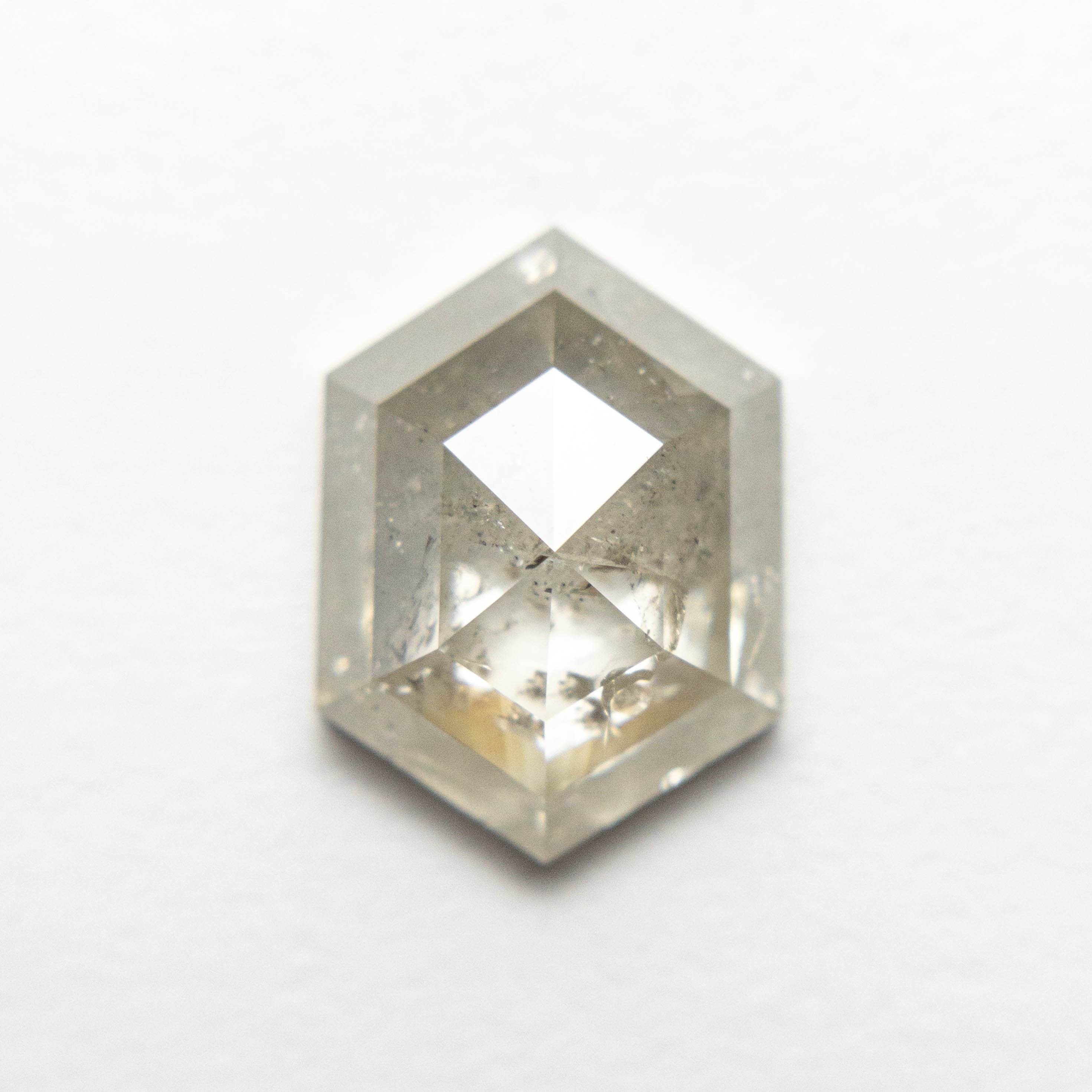 2.65ct 10.81x7.95x3.78mm Hexagon Rosecut 18553-16 HOLD D3219 Sept 20/2021 - Misfit Diamonds