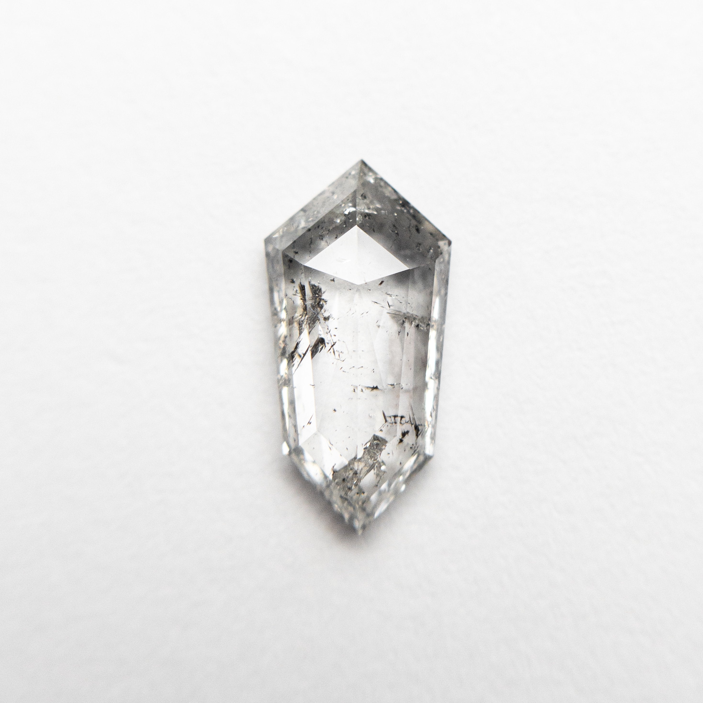 0.87ct 10.00x5.02x2.11mm Shield Rosecut 18705-20 - Misfit Diamonds