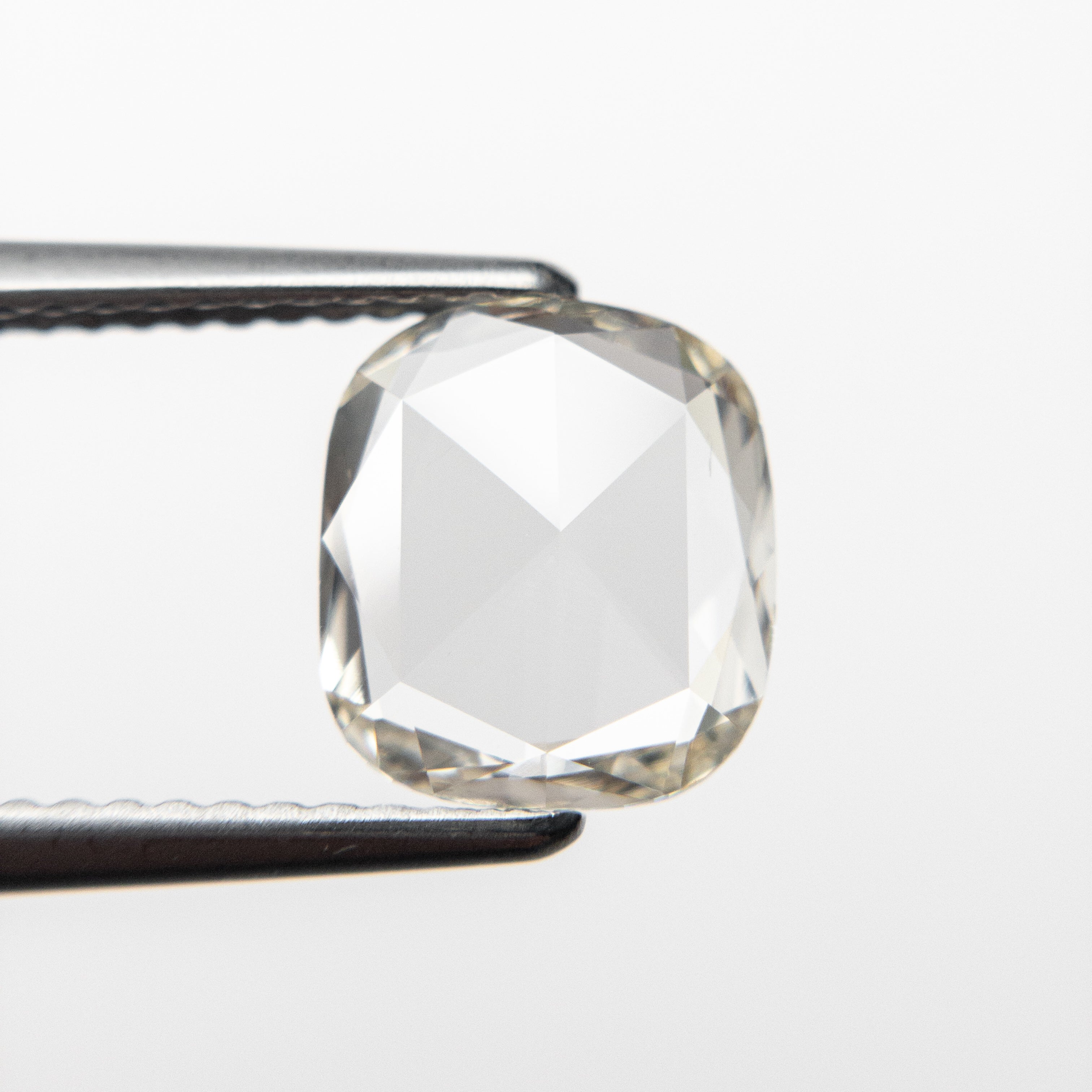 1.36ct 8.76x7.78x1.77mm Cushion Rosecut 18764-02 HOLD D3266 Sept 28/2021 - Misfit Diamonds