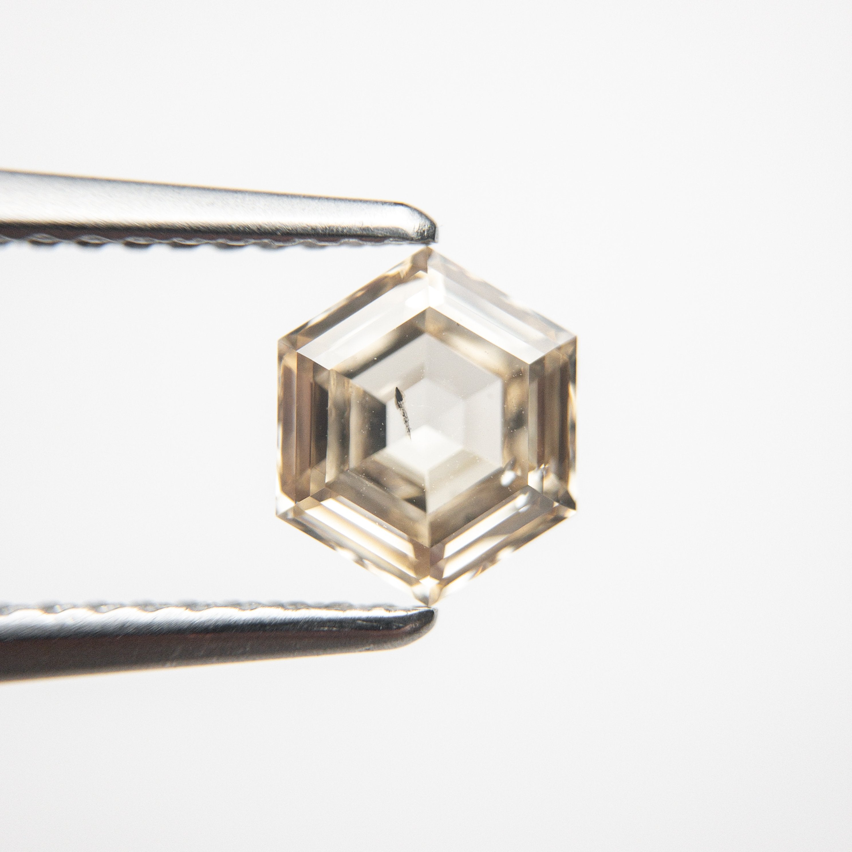 1.01ct 7.16x5.97x3.00mm  Hexagon Rosecut 18804-02 - Misfit Diamonds