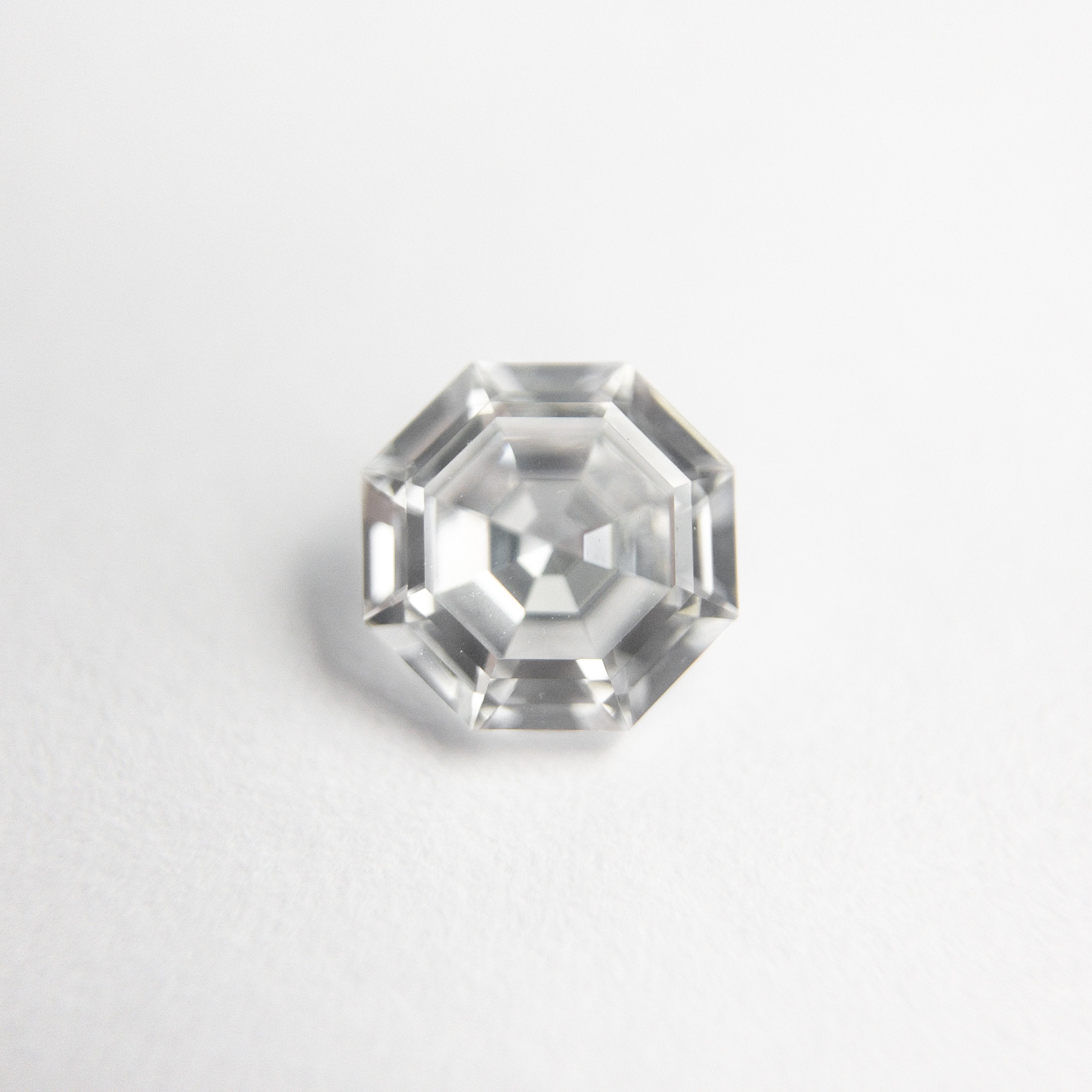 0.78ct 5.84x5.82x2.89mm VS1 E Octagon Step Cut 19011-01 - Misfit Diamonds