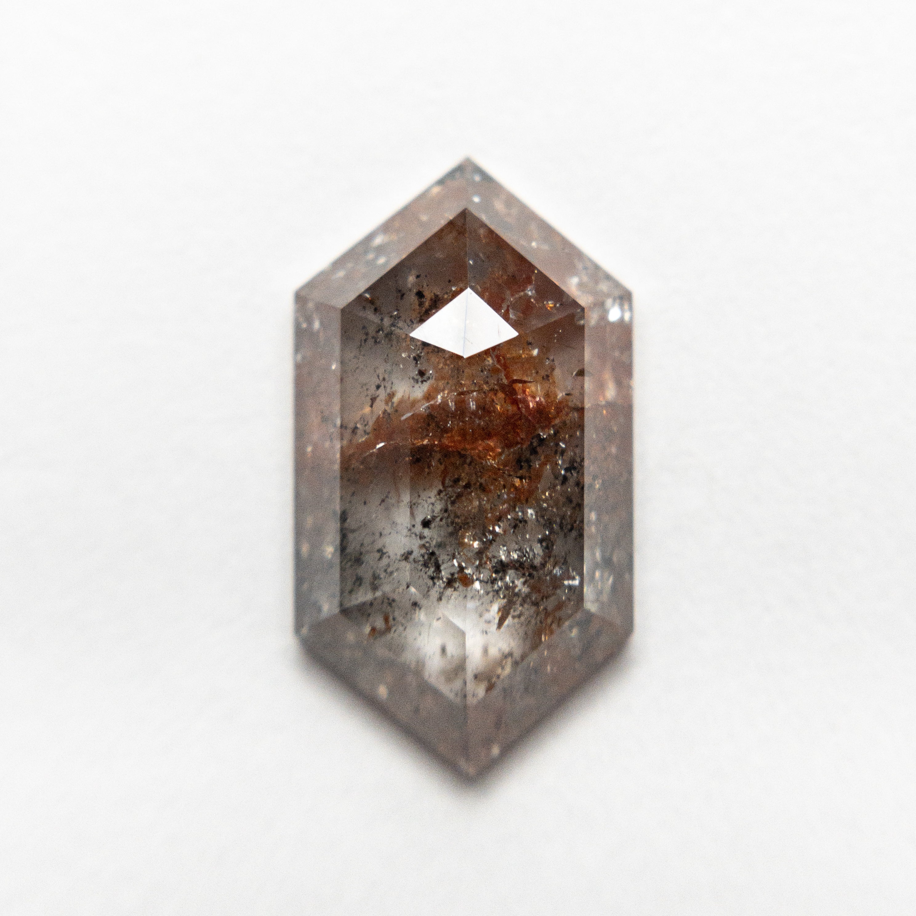 2.30ct 12.61x6.91x2.97mm Hexagon Rosecut 19103-04