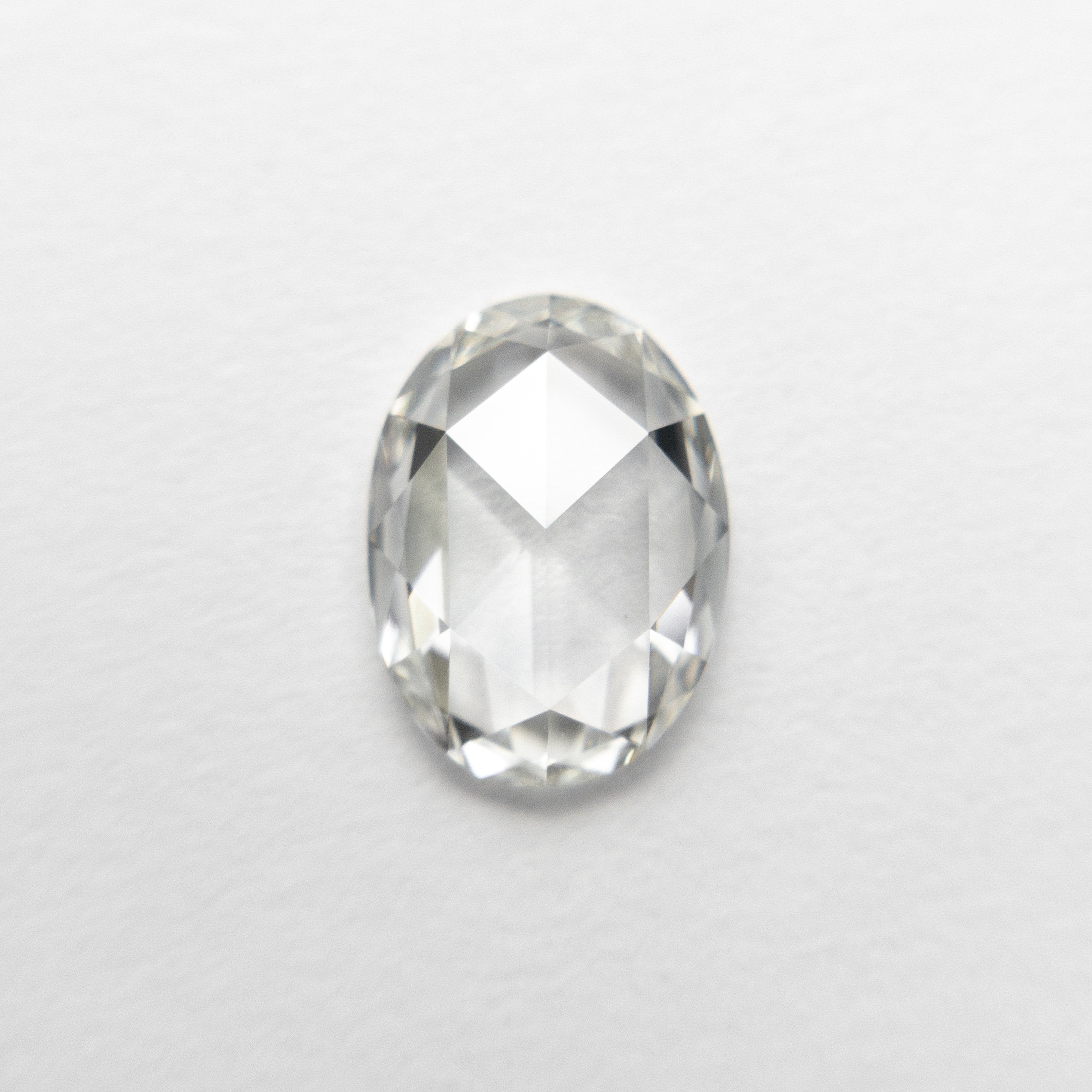 1.02ct 8.20x6.01x2.14mm VS2 H Oval Rosecut 19175-01 - Misfit Diamonds