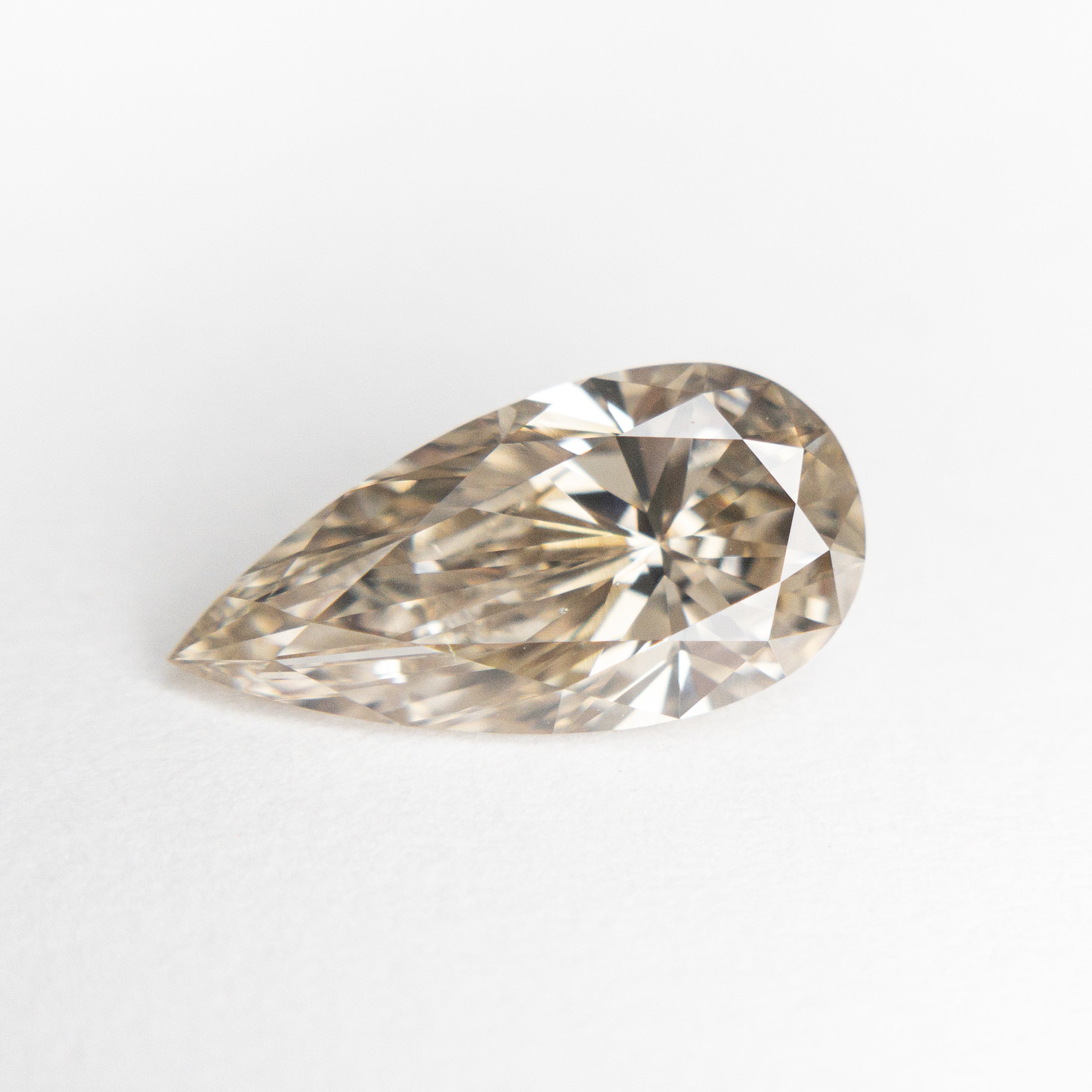 1.50ct 11.66x5.83x3.74mm Champagne Pear Brilliant 19219-01