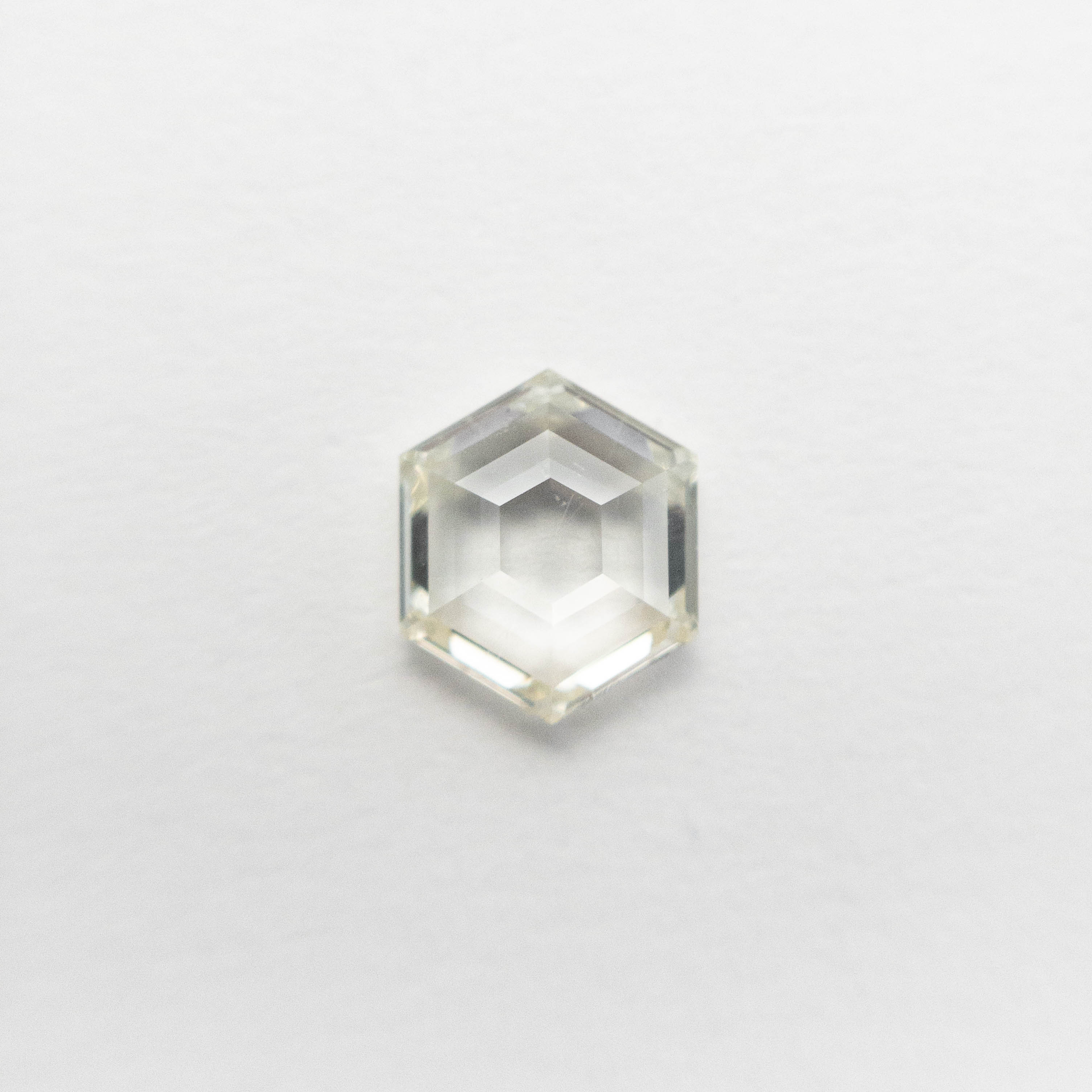 0.62ct 6.10x5.12x2.18mm SI2 K Hexagon Step Cut 19386-12 🇨🇦-McCaul