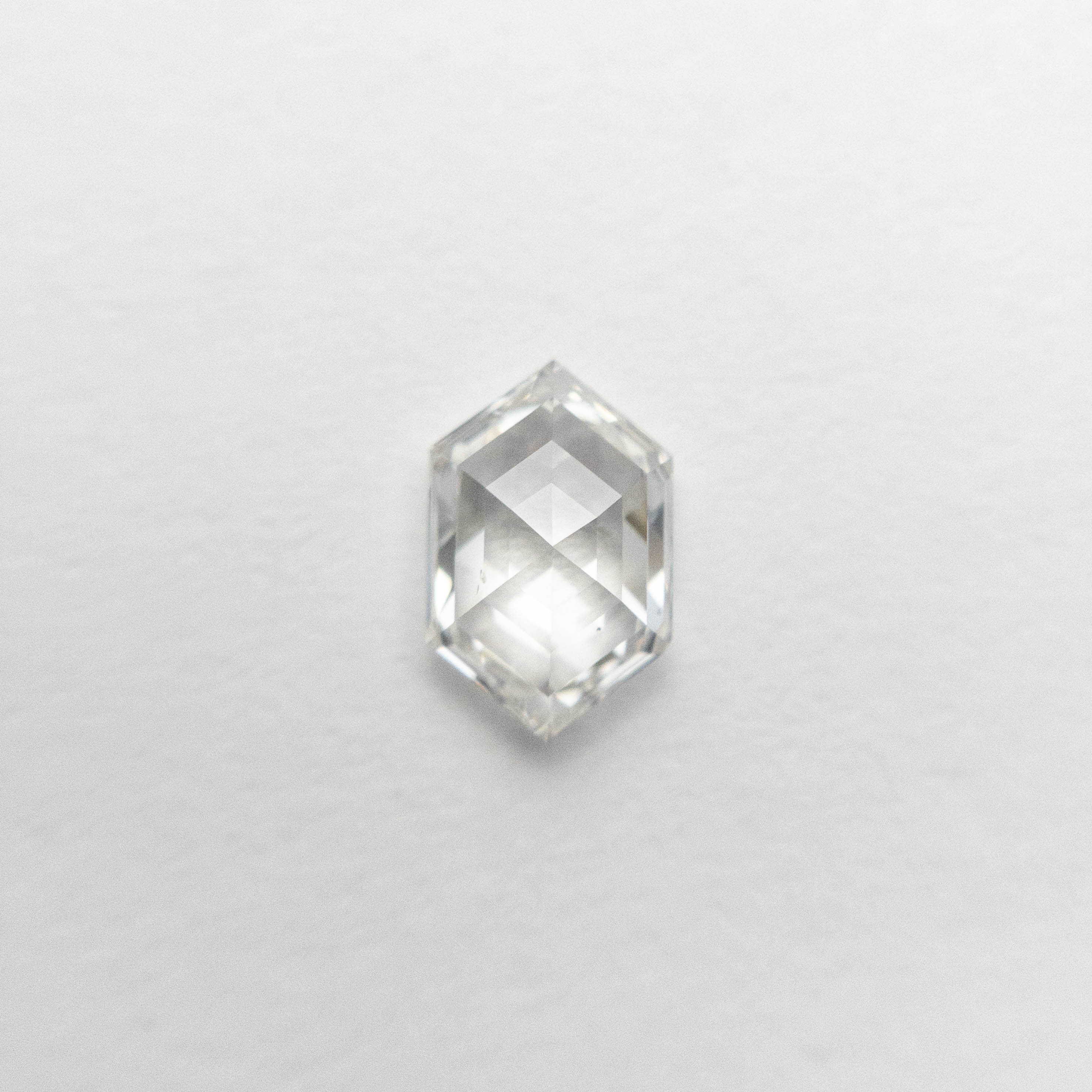 0.52ct 6.52x4.20x2.39mm SI1 G Hexagon Rosecut 19386-19 🇨🇦