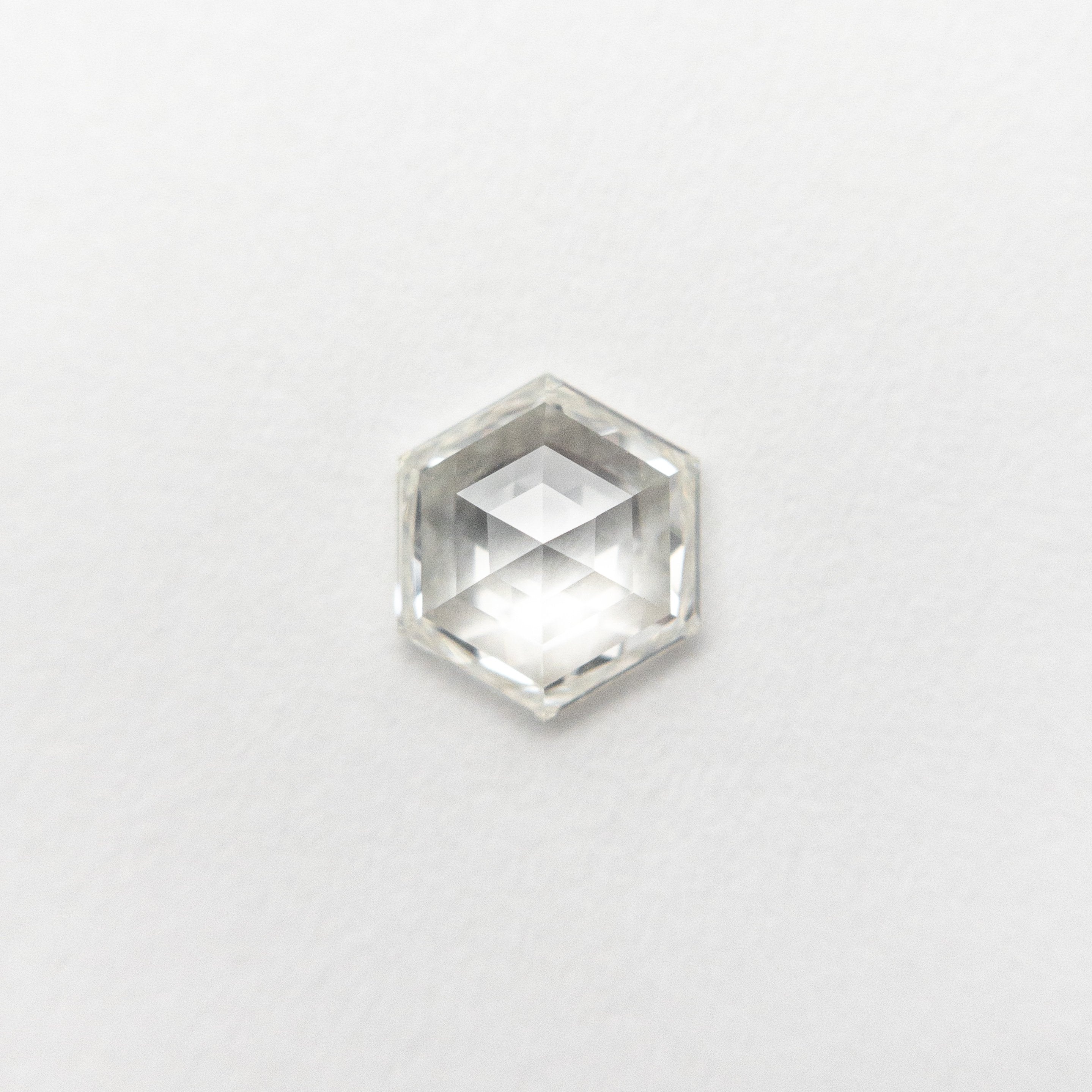 0.52ct 5.81x5.07x2.23mm VVS2 H Hexagon Rosecut 19386-21 🇨🇦-McCaul