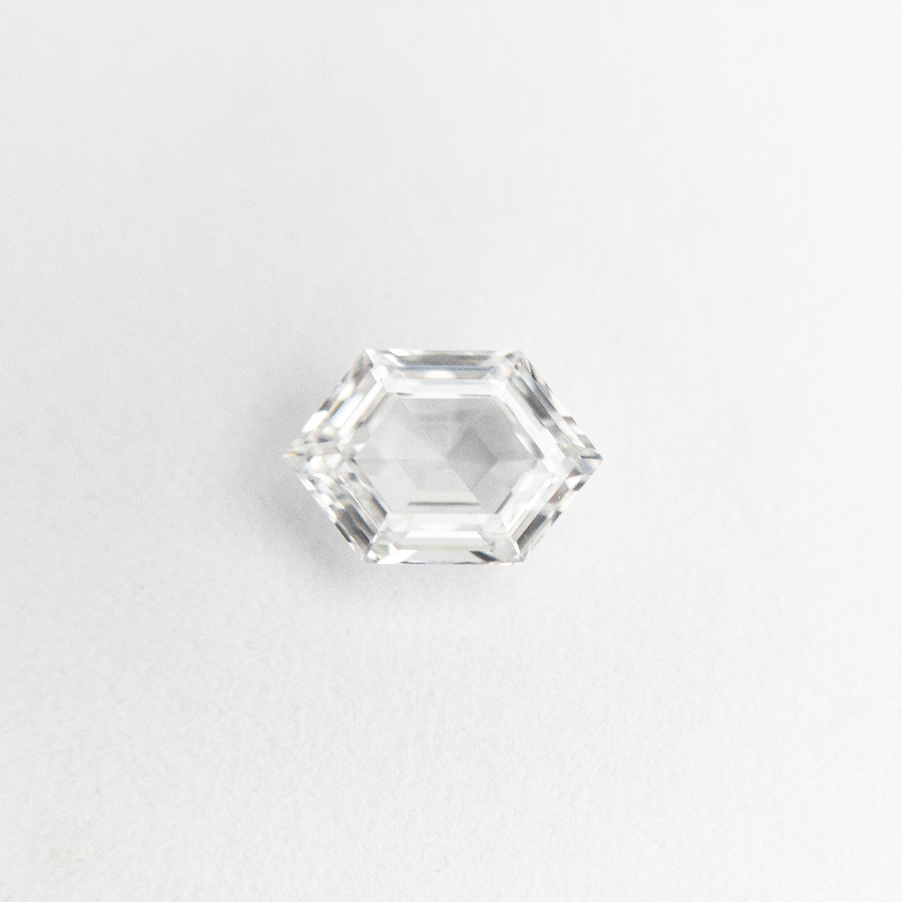 0.51ct 6.49x4.36x2.23mm VVS2 F Hexagon Step Cut 19386-22 🇨🇦-McCaul