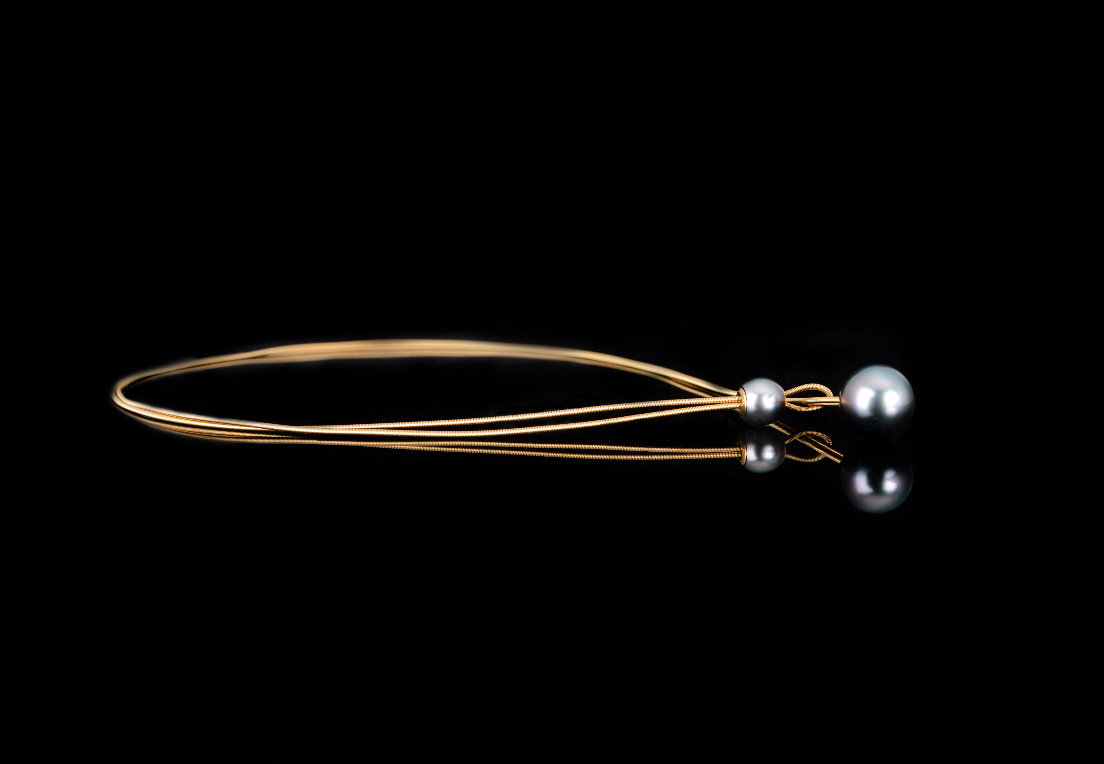 Tahitian pearl necklace-McCaul