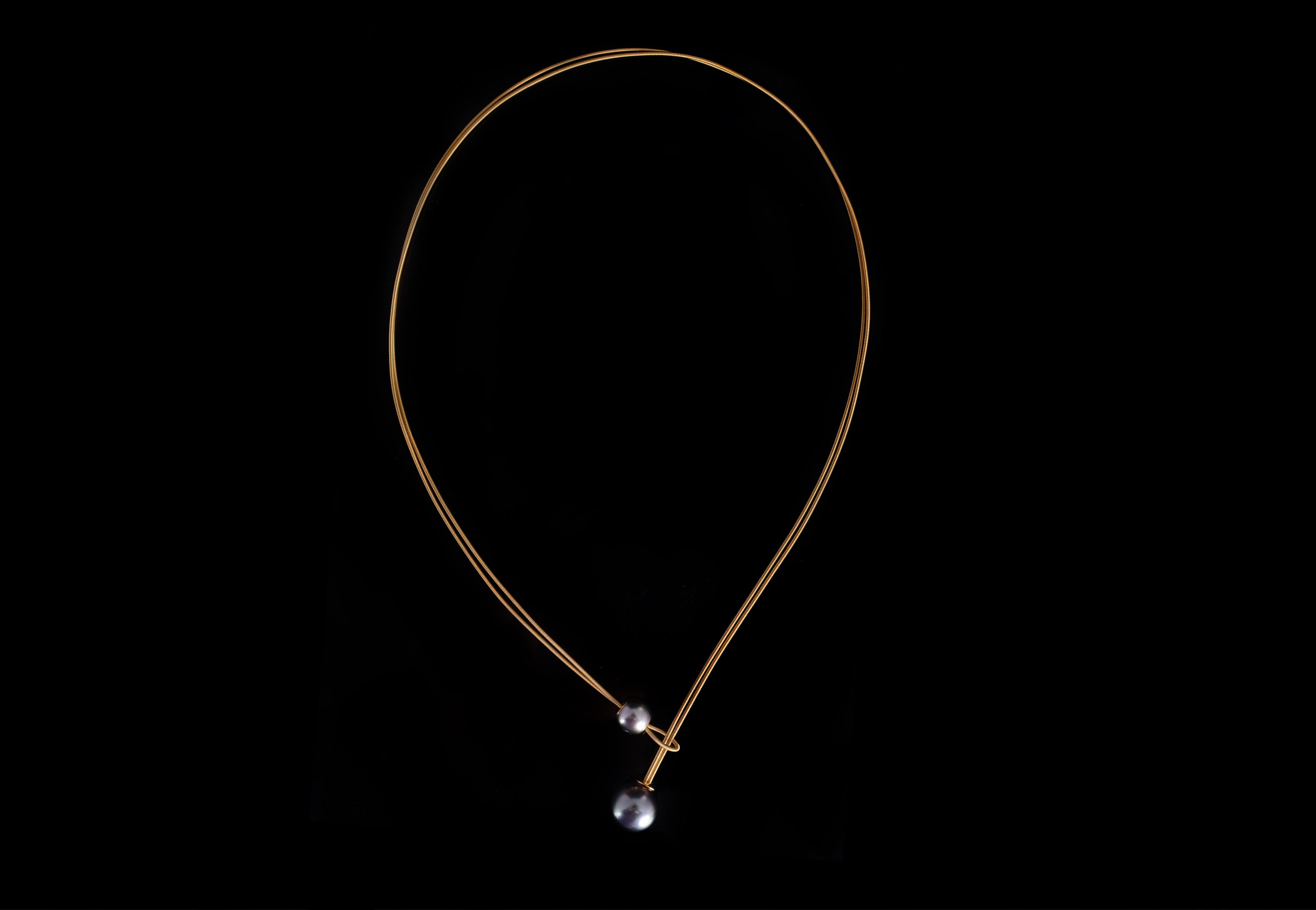 Tahitian pearl necklace-McCaul